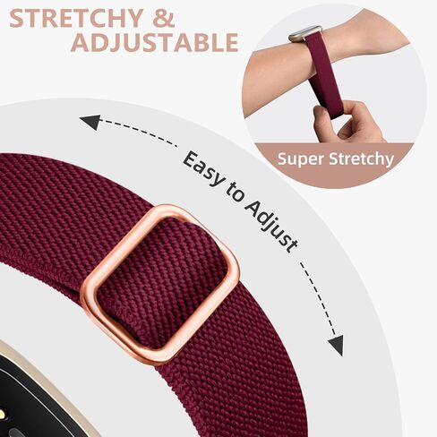15 حزمة من الأربطة القابلة للتمدد لـ Fitbit Versa 4/Versa 3/Sense/Sense 2 Bands للنساء in Kuwait