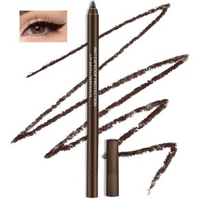 Boobeen Colorful Gel Eyeliner Pencil, Waterproof Eyeliner Pen, Matte Metallic Eyeliner Set for Women, Cream Eye Shadow Pencil for Colored Eye Makeup