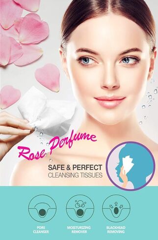 مناديل تنظيف مزيل المكياج من Epielle Rose Petal (60 منديل مبلل مسبقًا في كل عبوة) - لا تسبب الحساسية - مهدئة ومهدئة - بدون زيوت معدنية أو كحول أو كبريتات - 4 قطع (4 عبوات من بتلات الورد) in Kuwait