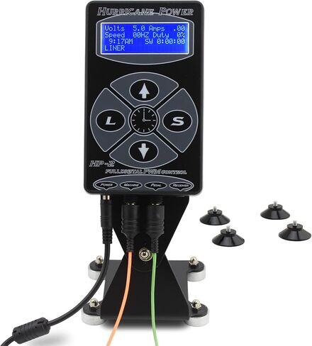 Tattoo Power Supply Professional 2.3A For Rotary Coil Tattoo Machines Tattoo Artists Hurricane HP-2 in Saudi Arabia