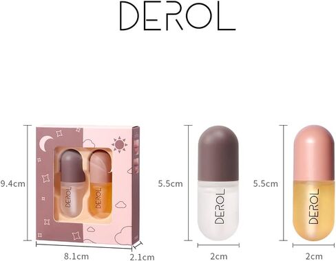 Lip Plumper, Lip Plumping Lip Gloss, Lip Care Serum, Lip Enhancer, Reduce Fine Lines, Increased Elasticity, Lip Enhancer for Fuller (Ginger+ Peppermint Lip Plumper Set) in Saudi Arabia