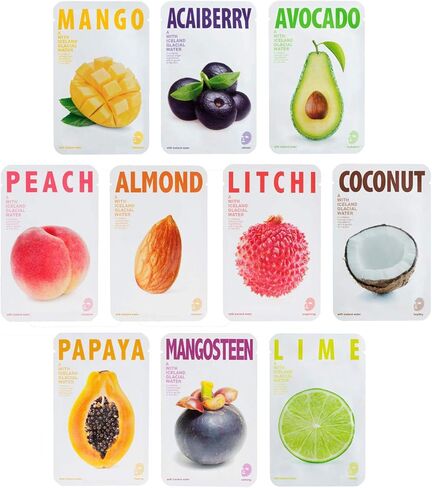 Cnf the iceland mask sheet set combo 10pcs… in Kuwait