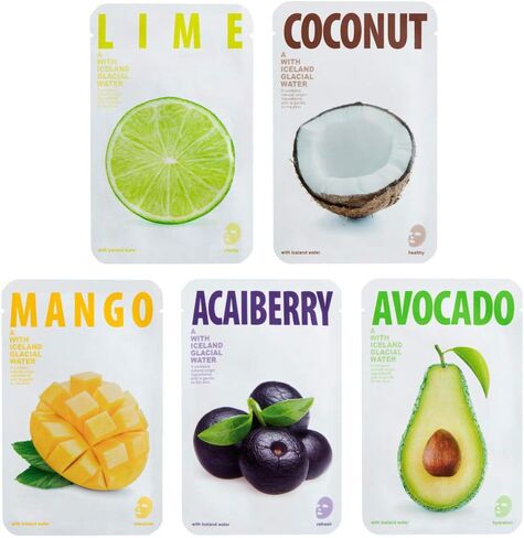 Cnf the iceland mask sheet set combo 10pcs… in Kuwait