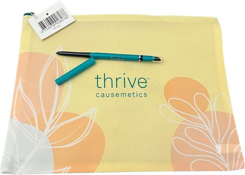 Thrive Causemetics Infinity Waterproof Eyeliner Unboxed PLUS Assorted Makeup Bag TALIA (Navy Matte) in Kuwait