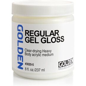 Golden Regular Gloss Gel Medium-8 ounce (30205) in Kuwait