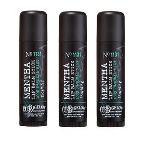 Lot of 3 Bath & Body Works C.O. Bigelow 1131 Mentha Lip Balm Stick 0.15 oz / 4.5 g in Kuwait