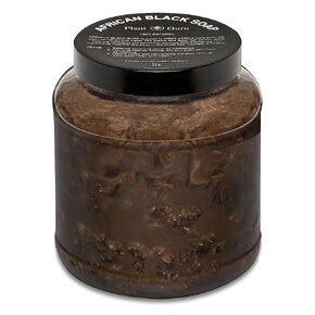 African Black Soap Paste 3.5 lbs. Bulk - 100% Raw Pure Natural From Ghana. Acne Treatment, Aids Against Eczema & Psoriasis, Dry Skin, Scars and Dark Spots. Great For Pimples, Blackhead.