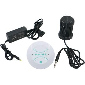 Saweyona Portable Ionic Foot Spa Detox Foot Bath Machine, Ionic Detox Foot Spa Ion Cleanse with 5 Liners for Home Use Spa Club Salon or Holiday Travel Gift US Stock(Tub not Include) in Saudi Arabia