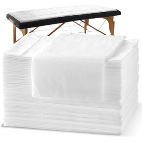 Disposable Bed Sheets Massage Table Sheets, 20 Pcs Massage Sheets Cover Non-Woven Fabric for Spa, Beauty Salon, Hotels, 70’’ x 31’’ in Saudi Arabia