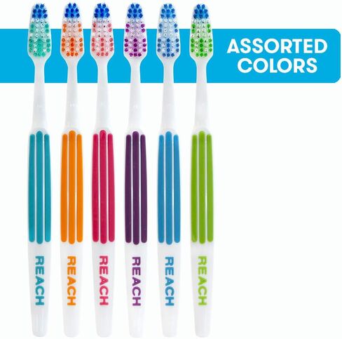 REACH Advanced Design Adult Toothbrush, Firm, 7 Count in Saudi Arabia