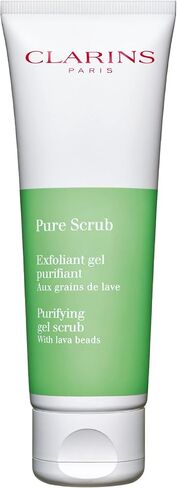 Clarins Pure Scrub | Award-Winning | Foaming Gel Face Scrub With Lava Beads | Deeply Exfoliates, Mattifies and Visibly Tightens Pores | Paraben-No | SLS-No | Mineral Oil No | Oily To Combination in Saudi Arabia