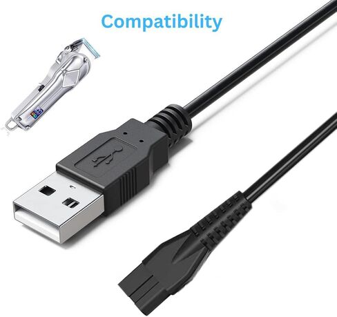 Replacement Charger for Limural Hair Clippers, Trimmer Charger Cord Compatible with Limural Electric Shavers for Men in Saudi Arabia
