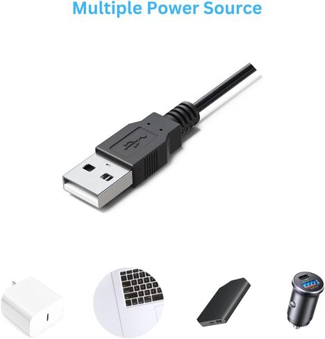 Replacement Charger for Limural Hair Clippers, Trimmer Charger Cord Compatible with Limural Electric Shavers for Men in Saudi Arabia