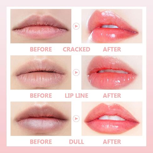 2Pcs Lippo Thermochromic Lip Balm,Cat Paw Shaped Lip Balm,Color Changing Lip Balm, Mini Cute Moisturizing Lip Balm, Long Lasting Moisturizing Lip Balm for Winter in Saudi Arabia