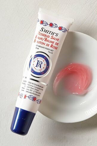 Smiths Rosebud Salve- Collectors Lavish Layers 0.8oz Set & 0.5oz Rosebud Trio Lip Balm- Original Rose Salve, Minted Rose, Strawberry Lip Balm Bulk & Trio Rosebud Lip Gloss Tubes Set- Self Care E-book in Saudi Arabia
