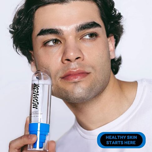 Insanely Clean Instant Moisturizing Mist for Men - Lightweight Spray Provides Deep Hydration | Leaves Skin Feeling Refreshed | Shine-Free | Formulated With Y-7 Vitamin Complex that Soothes & Hydrates | Natural, Vegan & Dermatologist Tested | 2.8 FL. OZ. in Saudi Arabia