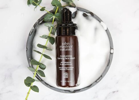 John Masters Organics Moisturizing Foaming Face Wash with Bergamot & Sea Buckthorn in Saudi Arabia