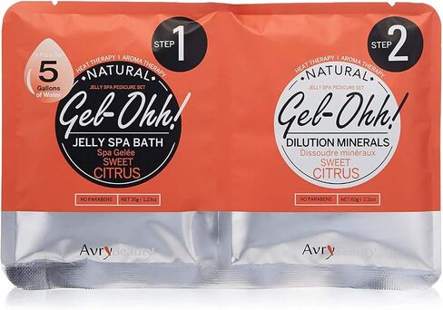 AvryBeauty Gel-Ohh Jelly Spa - شجرة الشاي والنعناع، ​​عدد 2 (عبوة من قطعة واحدة) in Saudi Arabia
