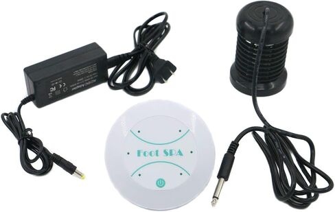 Saweyona Portable Ionic Foot Spa Detox Foot Bath Machine, Ionic Detox Foot Spa Ion Cleanse with 5 Liners for Home Use Spa Club Salon or Holiday Travel Gift US Stock(Tub not Include) in Saudi Arabia