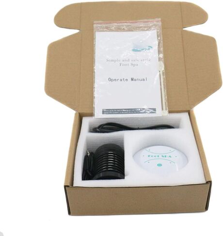 Saweyona Portable Ionic Foot Spa Detox Foot Bath Machine, Ionic Detox Foot Spa Ion Cleanse with 5 Liners for Home Use Spa Club Salon or Holiday Travel Gift US Stock(Tub not Include) in Saudi Arabia