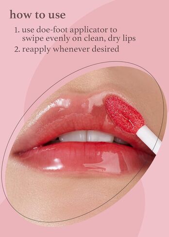 NOONI Appleseed Lip Oil Set - Appleberry Duo | with Apple Seed Oil, Lip Oil Duo, Lip Stain, Gift Sets, For Chapped and Flaky Lips in Kuwait
