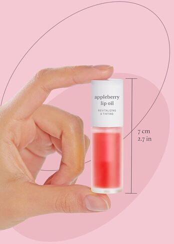 NOONI Appleseed Lip Oil Set - Appleberry Duo | with Apple Seed Oil, Lip Oil Duo, Lip Stain, Gift Sets, For Chapped and Flaky Lips in Kuwait