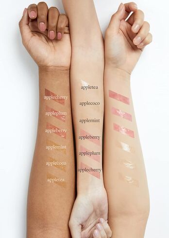 NOONI Appleseed Lip Oil Set - Appleberry Duo | with Apple Seed Oil, Lip Oil Duo, Lip Stain, Gift Sets, For Chapped and Flaky Lips in Kuwait