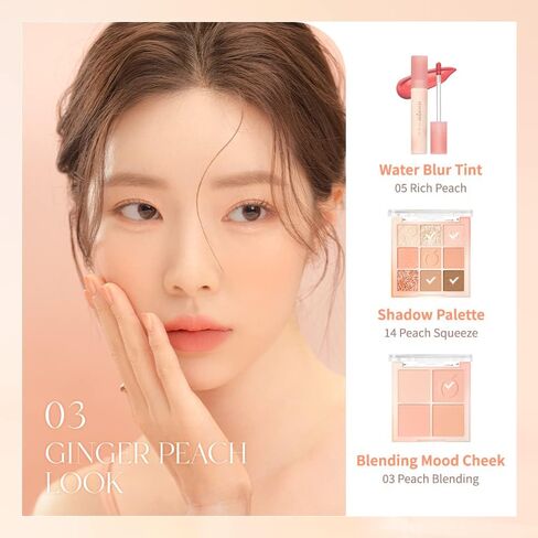 dasique Water Blur Tint #05 Rich Peach I Vegan, Cruelty-free I Non-sticky, Non-greasy, Watery Formula Transforming Into a Silky Finish in Saudi Arabia