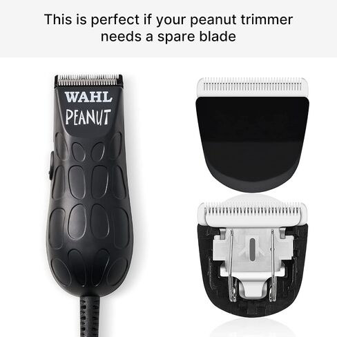 New Upgrade Peanut Clipper Replacement Blade, Snap-On Replacement Blade for Wahl Peanut Hair Clipper #2068-300, Black in Saudi Arabia