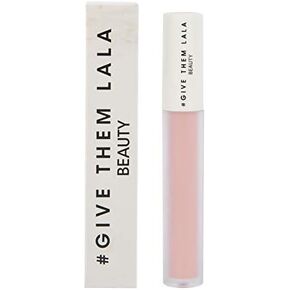 GIVE THEM LALA Matte Lipstick - Cushion Cream Lipstick For Women - Nude Color - Lightweight and Long Lasting Lipstick - Cruelty Free - Satin Soft, Non-Drying Matte Finish (He's So Lame)