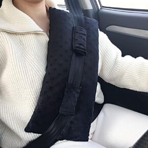 Mastectomy Pillow Post Heart Surgery Seatbelt Pillows Chemo Port Hysterectomy Recovery Post Op Super Soft for Breast Cancer Gifts Patients Women Black