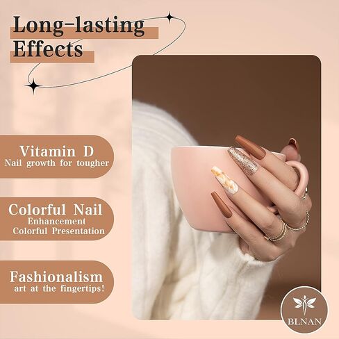 Professional Glitter Acrylic Powder Bulk Bare Nail Acrylic Powder (10g/0.35oz Jar) Easy to Apply Color for Womens Nail Sets in Saudi Arabia