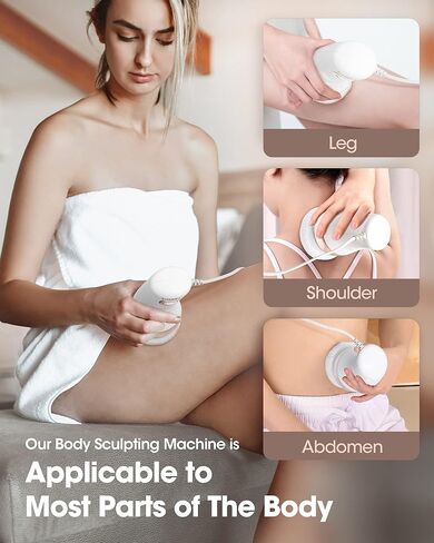 Kodera Body Sculpting Machine, Cellulite Massager, Upgraded 2.0 Body Massage with 6pcs Pads for Belly/Leg/Arms/Butt in Saudi Arabia
