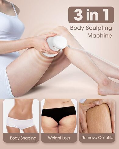 Kodera Body Sculpting Machine, Cellulite Massager, Upgraded 2.0 Body Massage with 6pcs Pads for Belly/Leg/Arms/Butt in Saudi Arabia