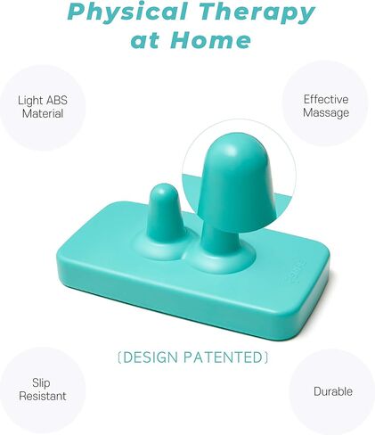 SNPE Danason (Mint) - Back and Neck Pain Relief. Posture Corrector Exercise Tool. Psoas Release. Chiropractic Self Davinci Device. in Saudi Arabia