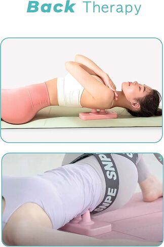 SNPE Danason (Mint) - Back and Neck Pain Relief. Posture Corrector Exercise Tool. Psoas Release. Chiropractic Self Davinci Device. in Saudi Arabia