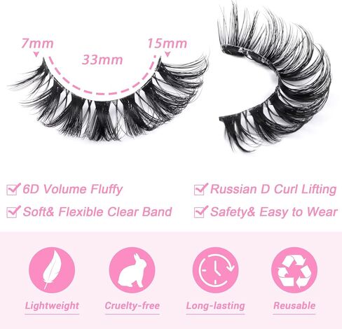 JIMIRE False Eyelashes Natural Clear Band Demi-Wispies Cat Eye Lashes Fluffy CC Curl Strip Faux Mink Eyelashes Natural Look Like Eyelash Extensions 15MM Soft Lashes 7 Pairs Pack in Saudi Arabia