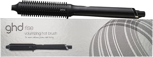 فرشاة شعر ghd Rise Hot Air - فرشاة احترافية لتكثيف الشعر ومجفف شعر، فرشاة تجعيد ساخنة لتجفيف الشعر للحصول على أقصى قدر من الرفع مع مصفف شعر أكثر أمانًا ودرجة حرارة مثالية - أسود in Saudi Arabia