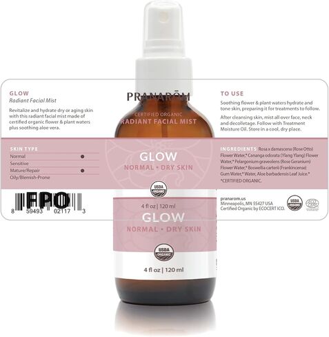 Pranarom - Pure Facial Cleansing Oil (4oz / 120ml) - 100% Pure & Natural Essential Oil Facial Cleanse for Makeup & Impurity Removal in Saudi Arabia