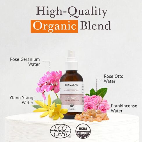 Pranarom - Pure Facial Cleansing Oil (4oz / 120ml) - 100% Pure & Natural Essential Oil Facial Cleanse for Makeup & Impurity Removal in Saudi Arabia