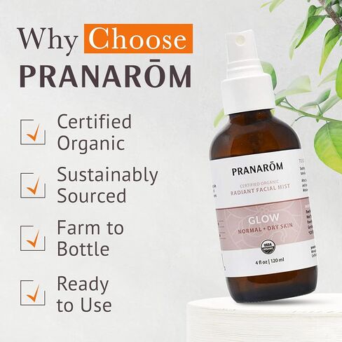 Pranarom - Pure Facial Cleansing Oil (4oz / 120ml) - 100% Pure & Natural Essential Oil Facial Cleanse for Makeup & Impurity Removal in Saudi Arabia