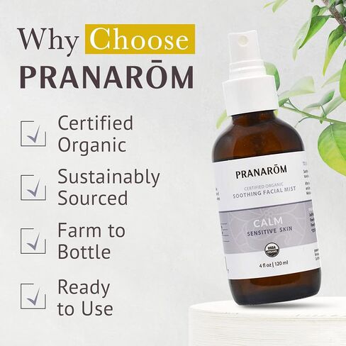 Pranarom - Pure Facial Cleansing Oil (4oz / 120ml) - 100% Pure & Natural Essential Oil Facial Cleanse for Makeup & Impurity Removal in Saudi Arabia