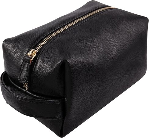 حقيبة سفر من جلد البولي يوريثين، حقيبة ماكياج، حقيبة حلاقة جلدية للرجال، حقائب حلاقة كبيرة مضادة للماء، حقائب سفر لمستلزمات العناية للنساء، منظم للسفر، منظم أدوات العناية بالنظافة والتزيين in Kuwait