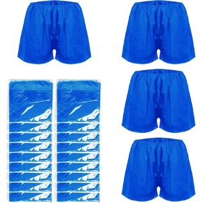 Ujuuu 50 جهاز كمبيوتر شخصى المهنية صالون الرجال الملاكم السراويل المتاح الرجال السراويل الملابس الداخلية سوبر سميكة الأزرق المتاح الذكور الملاكم السراويل الذكور القابل للتصرف سبا الملابس الداخلية الملاكم للتدليك الدباغة، الأزرق in Kuwait