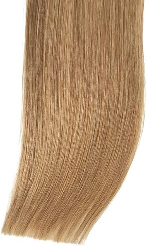 Clip in Hair Extensions, Golden Brown Hair Extensions Real Human Hair Clip ins 12 Inch Double Weft Clip in Hair Extensions Real Human Hair Clip in Extensions 70G 7 Pieces Clip on for Women in Saudi Arabia
