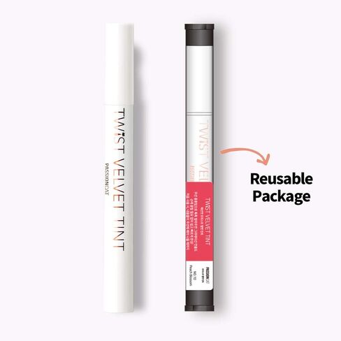 Long Lasting Lip Stain for Lips and Cheek Tint | High Pigment Color | lightweight Matte Finish | Weightless | Full Coverage | Twist Velvet Tint #13 (No.13) in Saudi Arabia