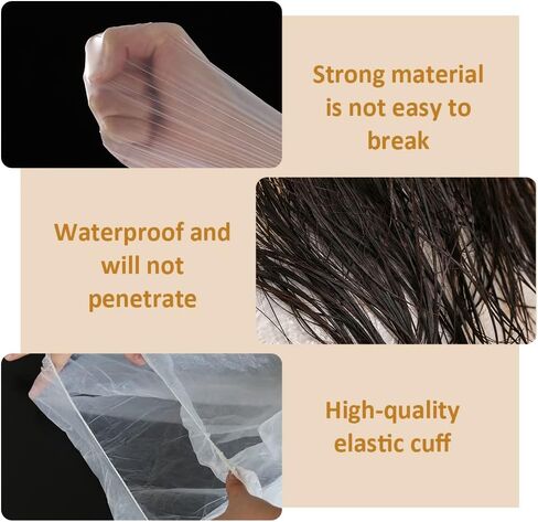 50 قطعة من أيه بي كرو رداء ملون للشعر للاستعمال مرة واحدة مقاوم للماء وصبغ الشعر قصير مشط للمكياج من الرأس مريلة بيوتي صالون سموك للعملاء، شامبو تبييض مصفف الشعر 99.8 سم in Kuwait