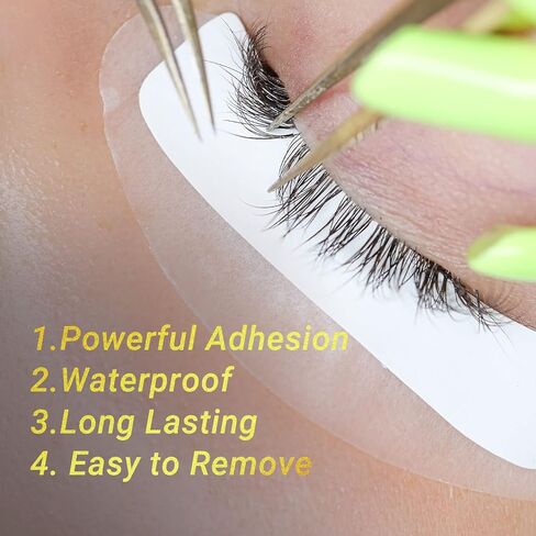 MAEXUS Self Adhesive Lash Strips for Fake Eyelashes, Black Eyelash Glue Strip, Essential for Wearing Fake Eyelashes, No Eyelash Glue, for Fake Eyelash Strip, 1 Meter in Kuwait