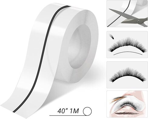 MAEXUS Self Adhesive Lash Strips for Fake Eyelashes, Black Eyelash Glue Strip, Essential for Wearing Fake Eyelashes, No Eyelash Glue, for Fake Eyelash Strip, 1 Meter in Kuwait