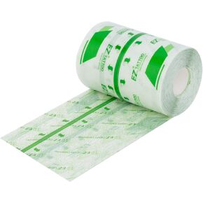 EZTAT2 Derm Defender Roll، ضمادة مقاومة للماء للعناية اللاحقة بالوشم 4 بوصة × 10.9 ياردة، غطاء تغليف شفاف لشفاء الجلد الثاني، شريط حماية الجلد بعد الرعاية من Derm Shield